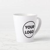 Voeg je zakelijke Logo-merk toe Latte Mok (Rechterhoek)