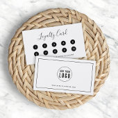 Voeg je zwarte rand aan je Logo toe Klantenkaartje