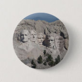Voeg JFK toe aan Mt. Rushmore Ronde Button 5,7 Cm (Voorkant)