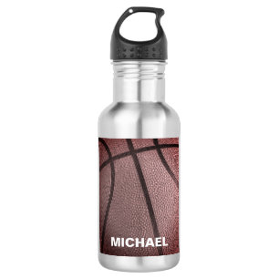 Voeg Jouw naam basketbal gepersonaliseerde Vintage Waterfles