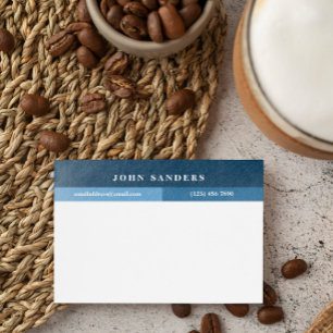 Voeg Jouw naam eenvoudig donkerblauw toe Post-it® Notes