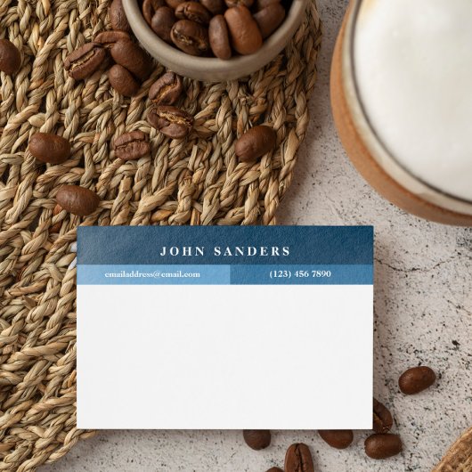 Voeg Jouw naam eenvoudig donkerblauw toe Post-it® Notes