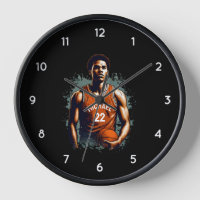 Voeg Jouw naam en Nummer basketballer Custom