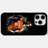 Voeg Jouw naam en Nummer basketballer Custom Case-Mate iPhone Case (Achterkant (horizontaal))