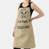 Voeg jouw naam Funny gezegde Rustic masterchef Dad Schort (Insitu)