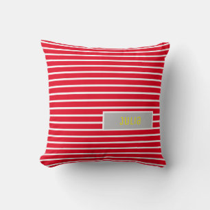 Voeg Jouw naam Gepersonaliseerde het Modeussen van Kussen