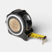 Voeg Jouw naam Gold Glitter  Kalligrafie toe Rolmaat (Hoek)