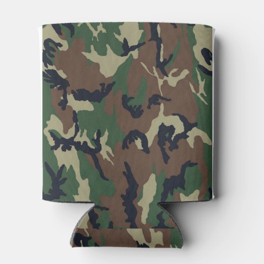 Voeg Jouw naam Hunters Camo toe Blikjeskoeler (Achterkant)