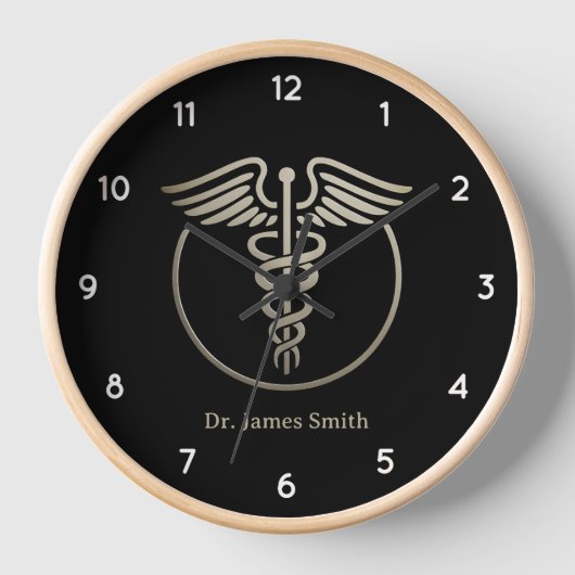 Voeg Jouw naam Medisch Symbool Doctor Custom toe (Voorkant)