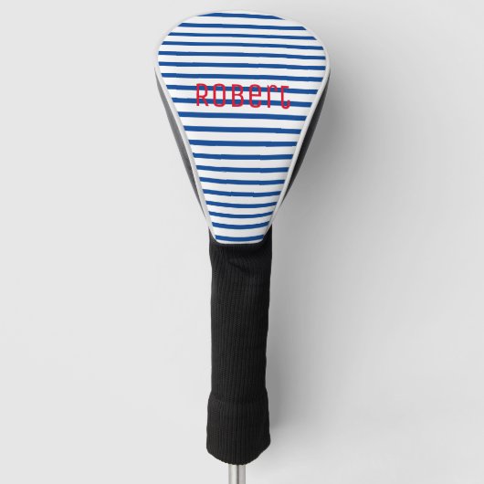Voeg Jouw naam persoonlijke Robert toe Golfheadcover (Voorkant)