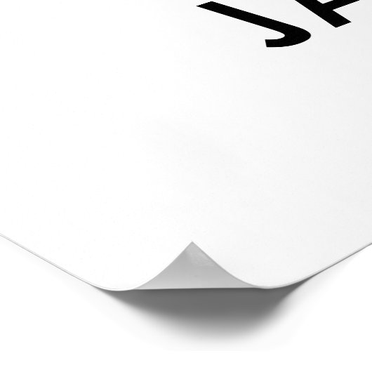 Voeg Jouw naam Red Fire Persoonlijk Poster toe (Hoek)