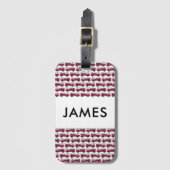 Voeg Jouw naam Red Fire Specialized toe Bagagelabel (Voorkant (verticaal))