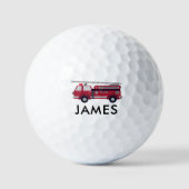 Voeg Jouw naam Red Fire Specialized toe Golfballen (Voorkant)
