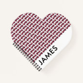 Voeg Jouw naam Red Fire Specialized toe Notitieboek (Voorkant)