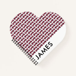 Voeg Jouw naam Red Fire Specialized toe Notitieboek