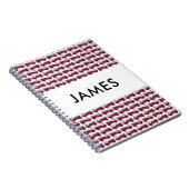 Voeg Jouw naam Red Fire Specialized toe Notitieboek (Rechterzijde)