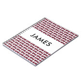 Voeg Jouw naam Red Fire Specialized toe Notitieboek (Linkerzijde)