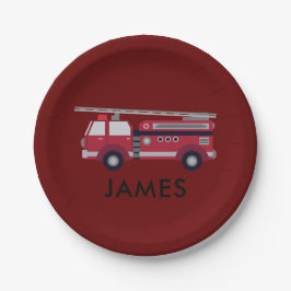 Voeg Jouw naam Red Fire Specialized toe Papieren Bordje