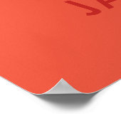 Voeg Jouw naam Red Fire Specialized toe Poster (Hoek)