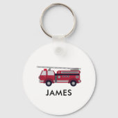 Voeg Jouw naam Red Fire Specialized toe Sleutelhanger (Voorkant)