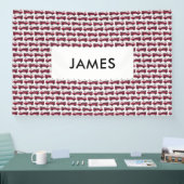 Voeg Jouw naam Red Fire Specialized toe Spandoek (Beurs)