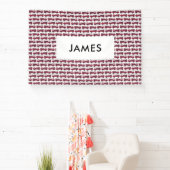 Voeg Jouw naam Red Fire Specialized toe Spandoek (Insitu)