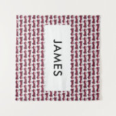 Voeg Jouw naam Red Fire Specialized toe Wandkleed (Voorkant (horizontaal))