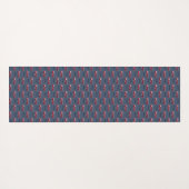 Voeg Jouw naam Red Fire truck gepersonaliseerde Ki Yogamat (Achterkant (horizontaal))