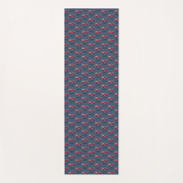 Voeg Jouw naam Red Fire truck gepersonaliseerde Ki Yogamat