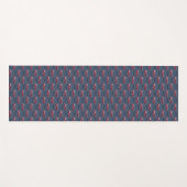 Voeg Jouw naam Red Fire truck gepersonaliseerde Ki Yogamat (Voorkant (horizontaal))