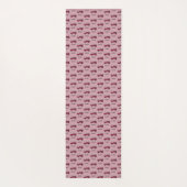 Voeg Jouw naam Red Fire truck gepersonaliseerde Ki Yogamat (Achterkant)