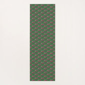 Voeg Jouw naam Red Fire truck gepersonaliseerde Ki Yogamat (Achterkant)