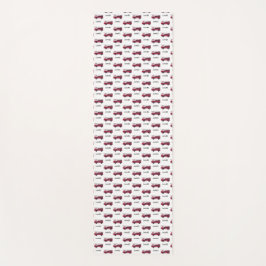 Voeg Jouw naam Red Fire truck gepersonaliseerde Ki Yogamat