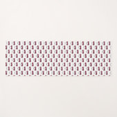 Voeg Jouw naam Red Fire truck gepersonaliseerde Ki Yogamat (Voorkant (horizontaal))