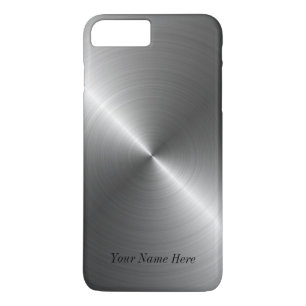 Voeg Jouw naam Steel Metal Note iPhone 7 Hoesje to