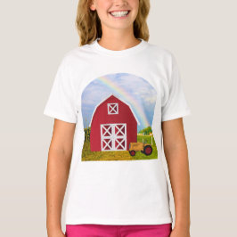 Voeg Jouw naam toe aan Red Barn met Blue Sky