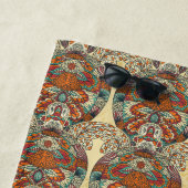 Voeg Jouw naam toe | BloemenPatroon van de Strandlaken (In situ)