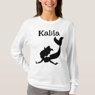 Voeg Jouw naam toe - enkel klik-T-shirt T-shirt