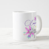 Voeg Jouw naam toe - gigantische koffie-mok Grote Koffiekop (Voorkant rechts)