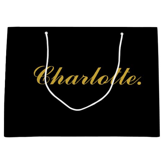 Voeg Jouw naam toe Grote Gepersonaliseerde Geschen Groot Cadeauzakje (Voorkant)