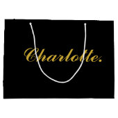 Voeg Jouw naam toe Grote Gepersonaliseerde Geschen Groot Cadeauzakje (Achterkant)