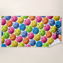 Voeg Jouw naam toe - kleurrijke handballetjes -