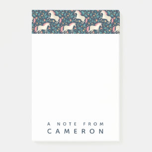 Voeg Jouw naam toe Mooi Magisch Patroon van de Post-it® Notes