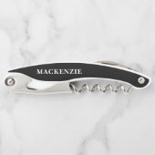 Voeg Jouw naam unique one of a kind gepersonalisee Kurkentrekker (Voorkant)