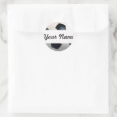 Voeg Jouw naam Voetbal Stickers (Tas)