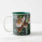 VOEG JOUW NAMEN AAN dit CUTE SPEELGOED LEOPARD Res Tweekleurige Koffiemok (Links)