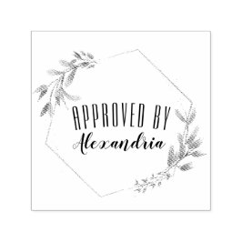 Voeg Jouw namen toe die zijn goedgekeurd door Zelfinktende Stempel