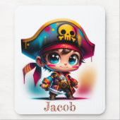 Voeg Jouw namen toe - Mousepad Muismat (Voorkant)