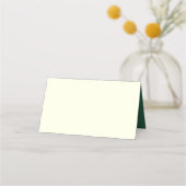 Voeg Jouw tekst Blooming Flowers Place Card toe Plaatskaartje (Achterkant)