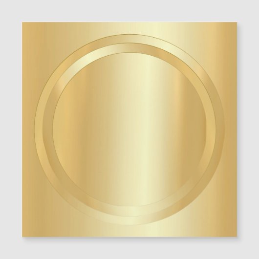 Voeg Jouw tekst Custom Faux Gold Glamorous Sjabloo (Voorkant)